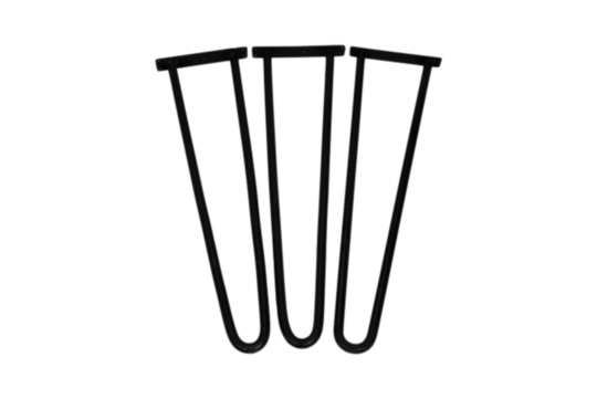 HSM Collection-Hairpinpoten S/3-46x3x13-Zwart-Metaal (AM LEG3)