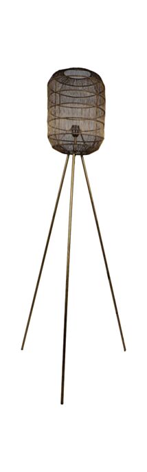 Vloerlamp Marbella - ø40 - Goud - Metaal (AAO-1685)