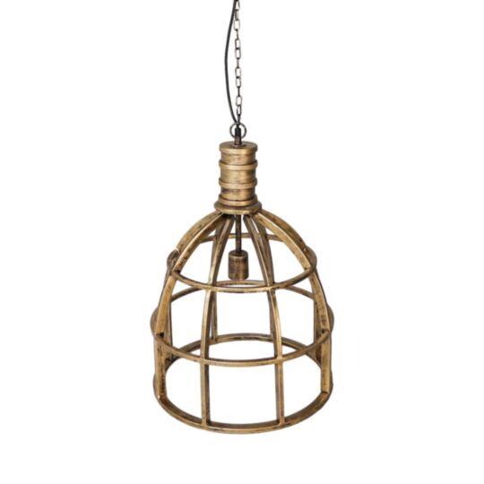 Hanglamp -  ø40x50 - goud - metaal (AAO-1687GL)