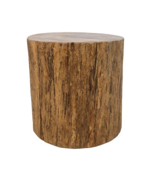 Boomstam bijzettafel - ø45 cm - teak (AJ-RT45)