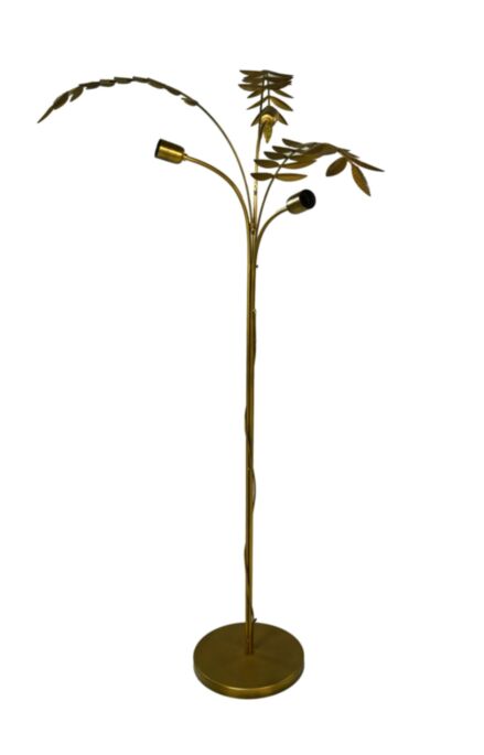 Vloerlamp Palmboom - 60x75x150 - Goud - Metaal (AL-30271)