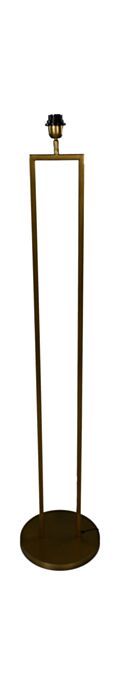 Vloerlamp - 30x30x150 - Goud - Metaal (AL-30274GL)