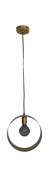 Hanglamp Rond -  ø30x10 - Goud - Metaal (AL-30519)