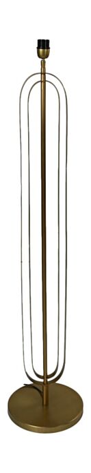 Vloerlamp rond - 30x30x140 - Goud - Metaal (AL-30747)