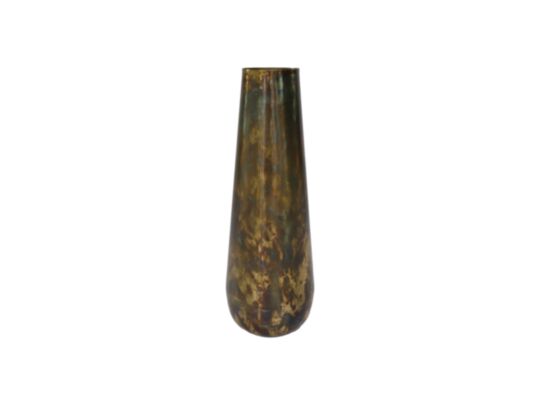 Vaas Siena medium - ø23x65 - Messing antiek goud - Metaal (AL-FV65B)
