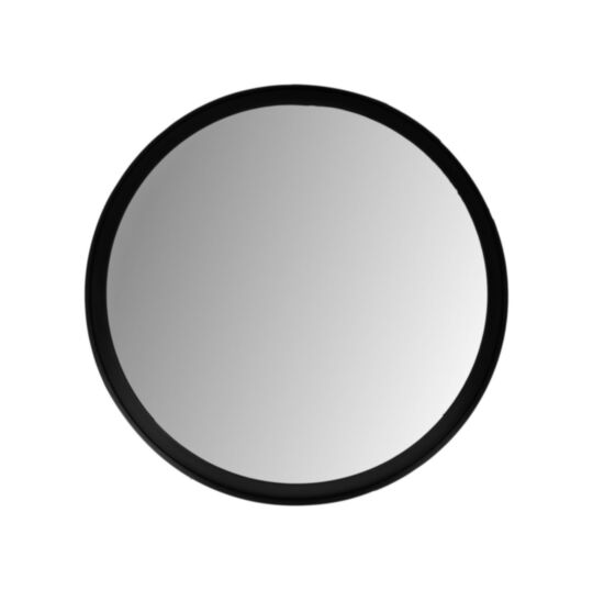Wandspiegel Fletcher Rond - ø40 - zwart - Metaal/glas (AL-RWML-BL)