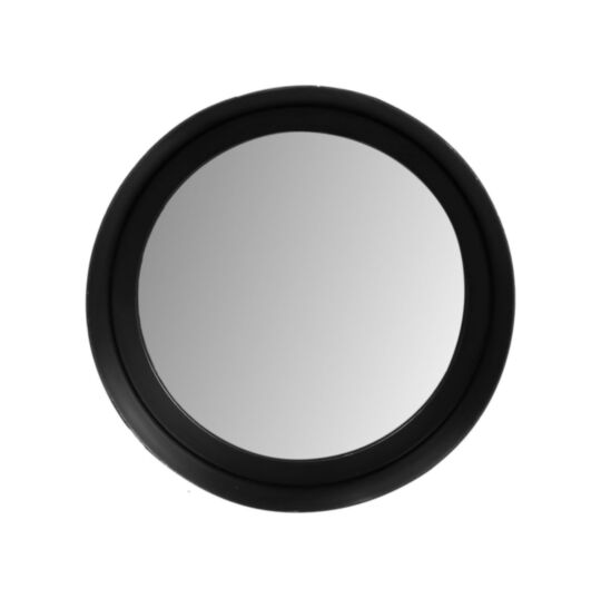 Wandspiegel Fletcher Rond - ø20 - zwart - Metaal/glas (AL-RWMS-BL)