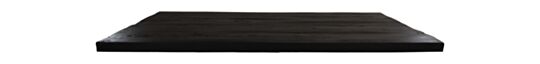 Rechthoekig tafelblad - 220x110x5/5.5 - Zwart - Mangohout (AN-RRE220)
