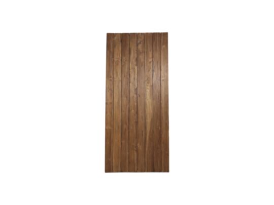 Rechthoekig tuintafelblad - 220x100x4 - Naturel - Teak (BJ-RTT220)