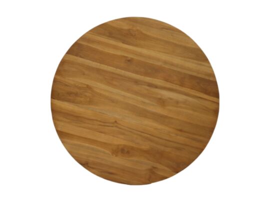 Rond tafelblad - ø120x2.5 - Naturel - Teak (BJ-TTR120)