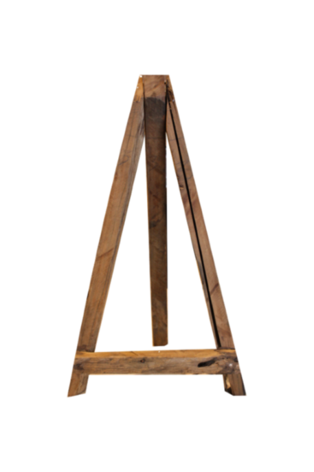 Fotolijststandaard extra large - oud teak (CG SH04E)