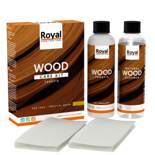 Care kit Teakfix + Cleaner 2x250ml.