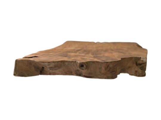 Salontafelblad  - 80x50x8 - Naturel- Teak (CTROOT8050)