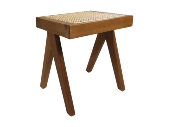 HSM Collection-Krukje Accent-42x32x45-Naturel-Rotan/Teak (TA-AST56)