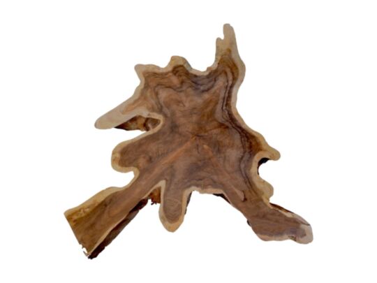 Rond tafelblad Bintang - ø92x6 - Naturel - Teak (HETB8090)