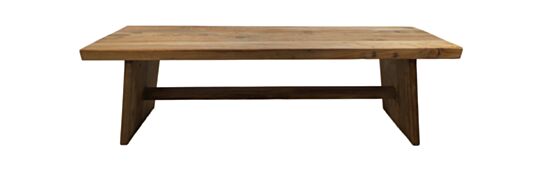 Bankje - 140x35x45 - Naturel - Teak (HSA140)