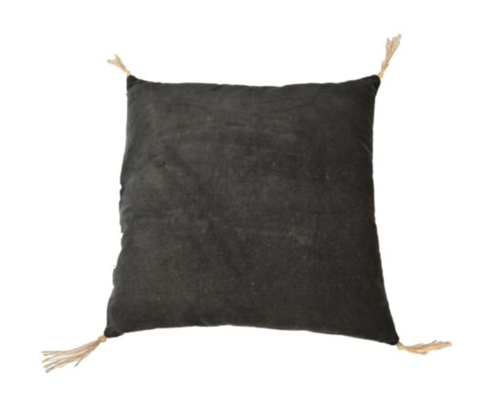 Sierkussen - 45x45 - Zwart - Velvet/katoen (IC-3063BL)