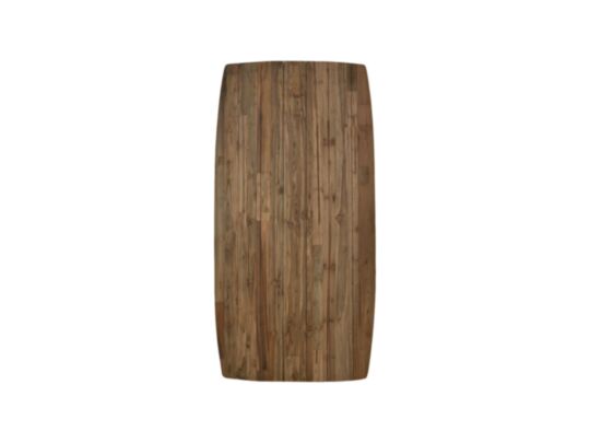 Tuin tafelblad ovaal danish - 220x110x6 - Naturel - Oud Teakhout (IM-DTDG220-T)