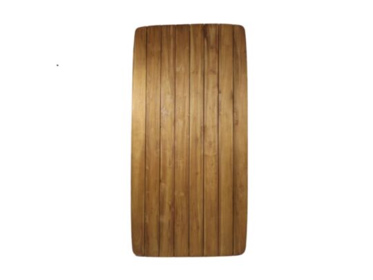 Tuintafel blad Danish - 220x110x3 - Naturel - Oud teakhout (IM-DTOD220-T)