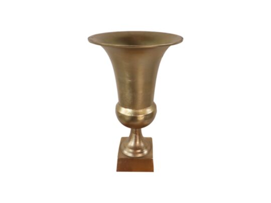 Vaas - 28x28x46 - Goud - Aluminium (JS-VASE46)
