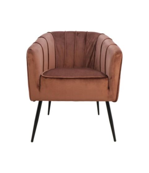 Eetkamerstoel Chester - velours - champagne (MY6252CH)
