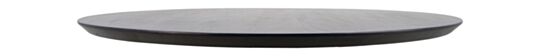 Rond tafelblad Zurich - ø140x3,8 - Zwart - Acaciahout (RNTSE140BL)