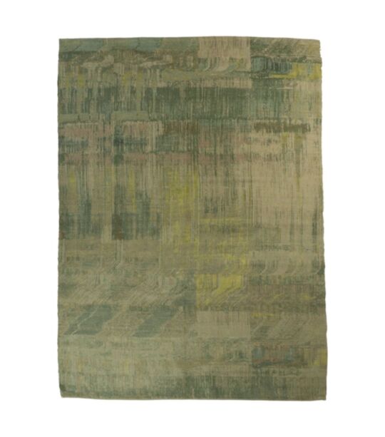 Vloerkleed Graphic - 120x180  - Blauw/geel/roze/groen - Polyester (RUG-38A)