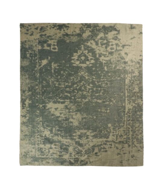 Vloerkleed Splash - 160x230 - Blauw/grijs/lichtgroen - Polyester (RUG-45B)