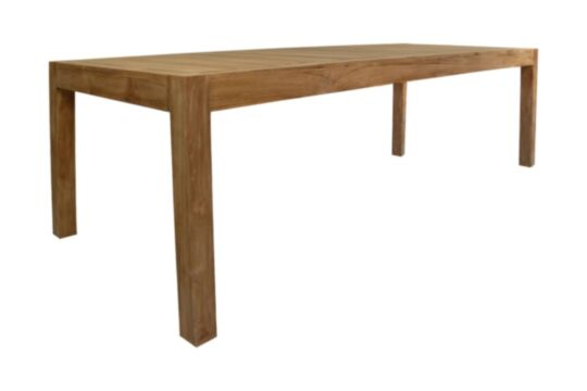 Tuintafel Aruba - 260x100x76 - Naturel - Teak (TA-DTA260)