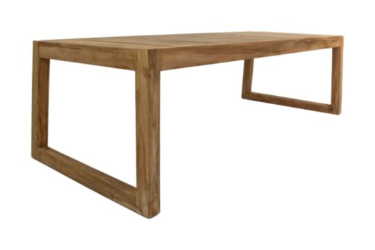 Tuintafel New Aruba - 260x100x76 - Naturel - Teak (TA-DTNA260)