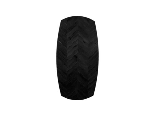 Tafelblad Fishbone Danish - 180x100x4 - Zwart - Eiken (TTF-DA180BL)