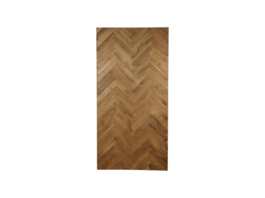 Rechthoekig tafelblad Fishbone - 200x100x4 - Naturel - Eiken (TTF-RT200A)