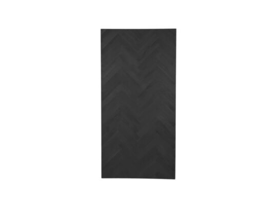 Rechthoekig tafelblad Fishbone - 200x100x4 - Zwart - Eiken (TTF-RT200BL)