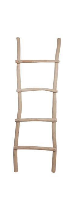 Decoratieve ladder - teak (AMTT150)