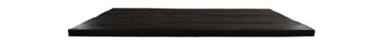 Rechthoekig tafelblad - 180x100x5/5.5 - Zwart - Mangohout (AN-RRE200)
