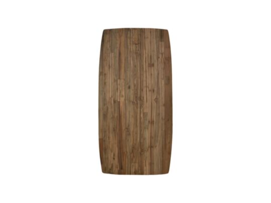 Tuin tafelblad ovaal danish - 180x100x7 - Naturel - Oud Teakhout (IM-DTDG180-T)